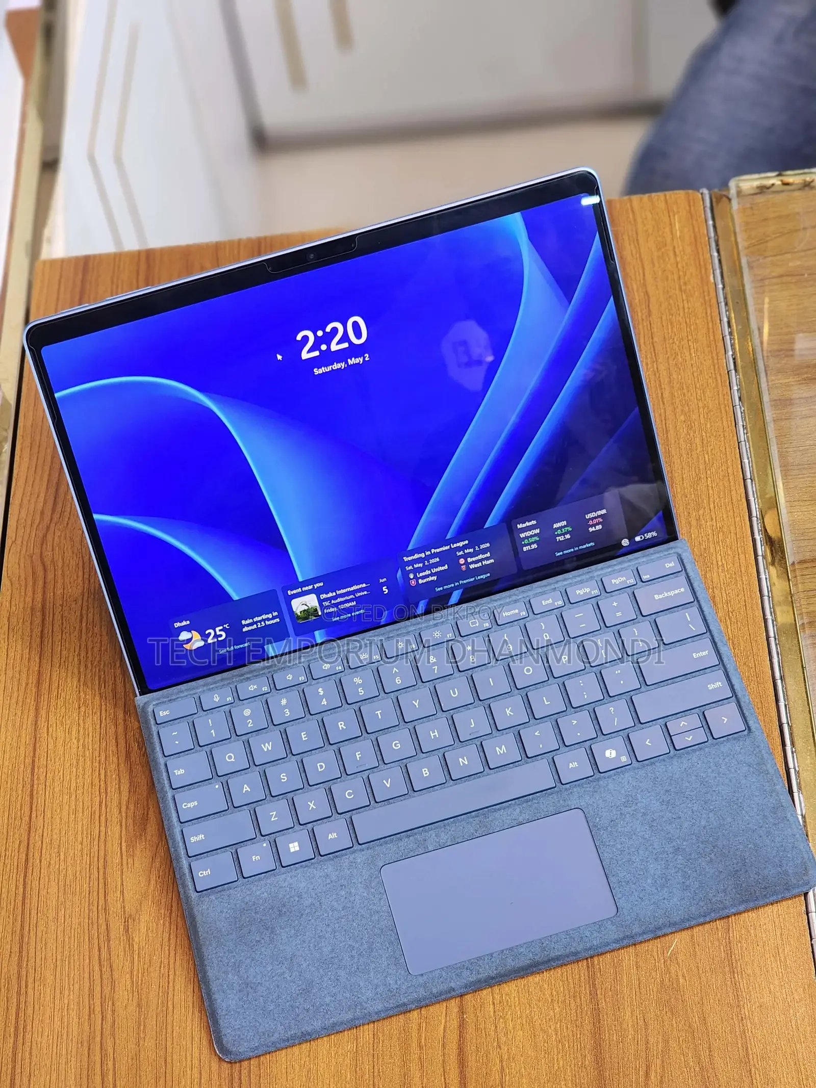 Laptop Microsoft Surface Pro 11th Edition, a Copilot+ PC 16GB SSD 512GB