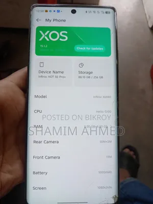 Infinix Hot 50 Pro+ 4G 256 GB