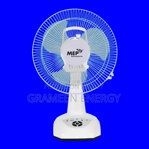 Mep 12" Swasti Rechargeable Table Fan Mrtf1201