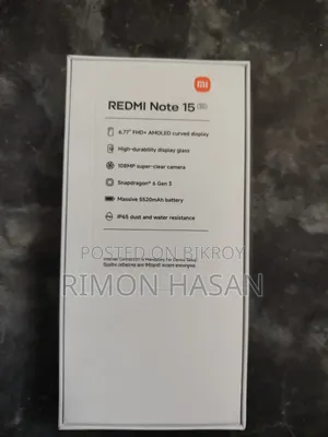 Xiaomi Redmi Note 15 256 GB