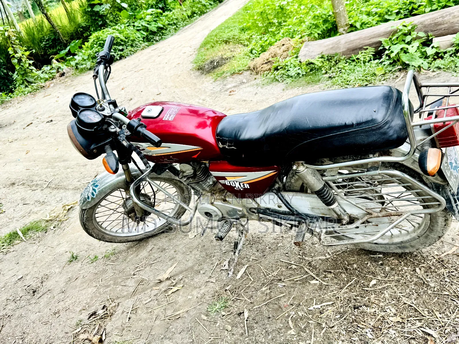 Bajaj Boxer 100 2015 Red
