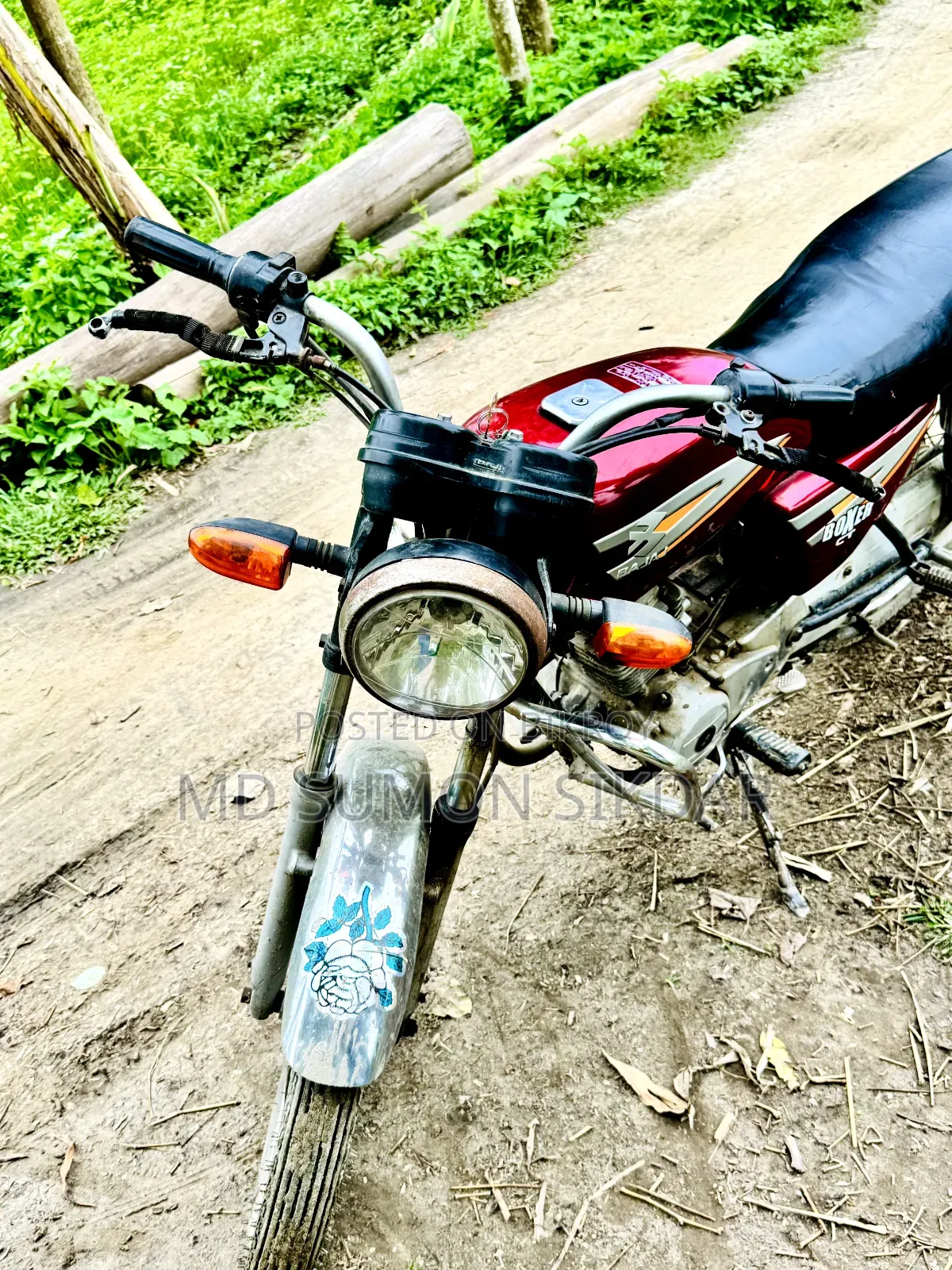 Bajaj Boxer 100 2015 Red