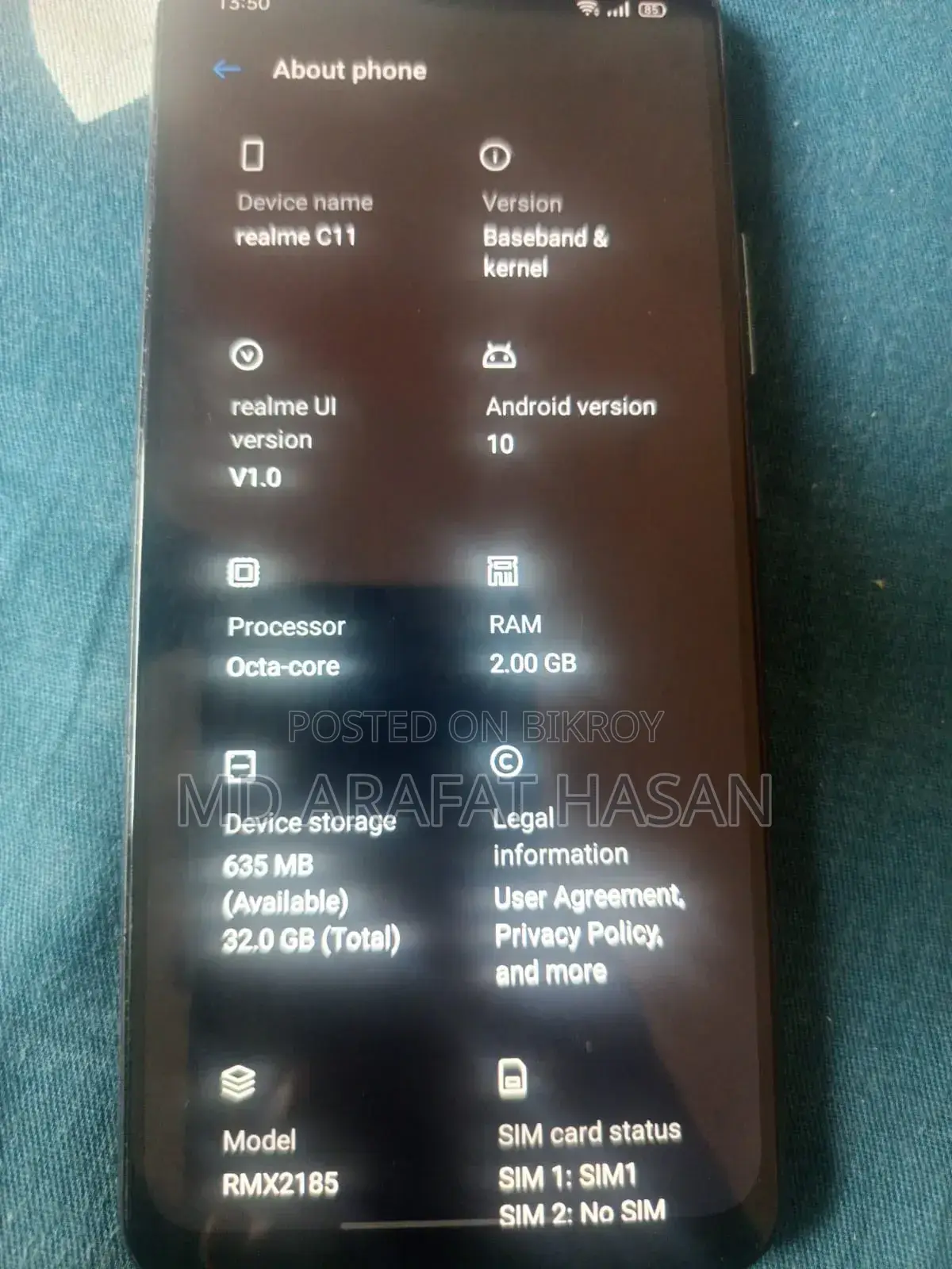 Realme C11 32 GB Black