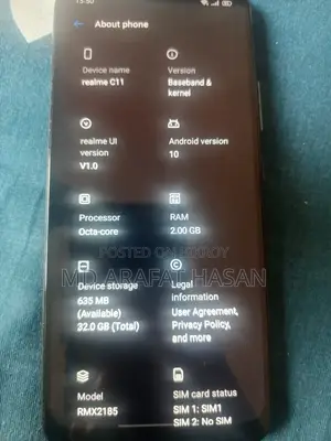 Realme C11 32 GB Black