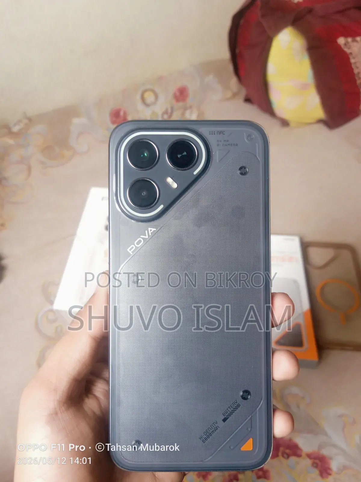 Tecno Pova 7 Pro 5G 256 GB Black