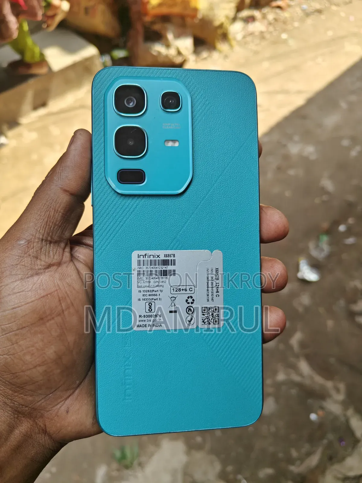 Infinix 8 GB Blue