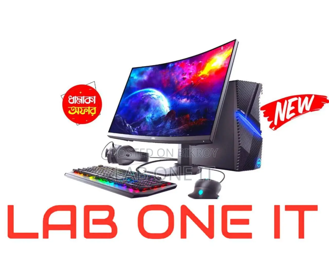 New Gigabyte GB-BLCE-4105 8GB Intel Core i3 HDD+SSD 128GB