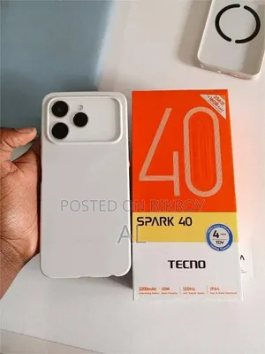 Tecno Spark 40 128 GB Silver