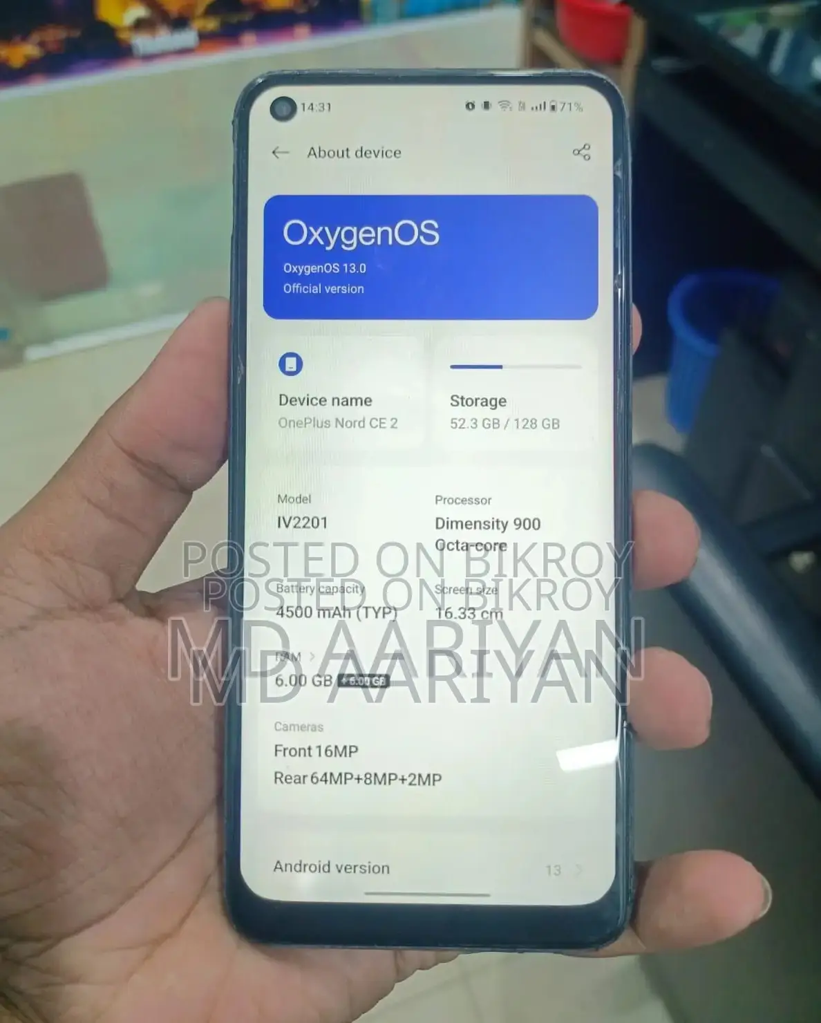 OnePlus Nord CE 5G 128 GB Black