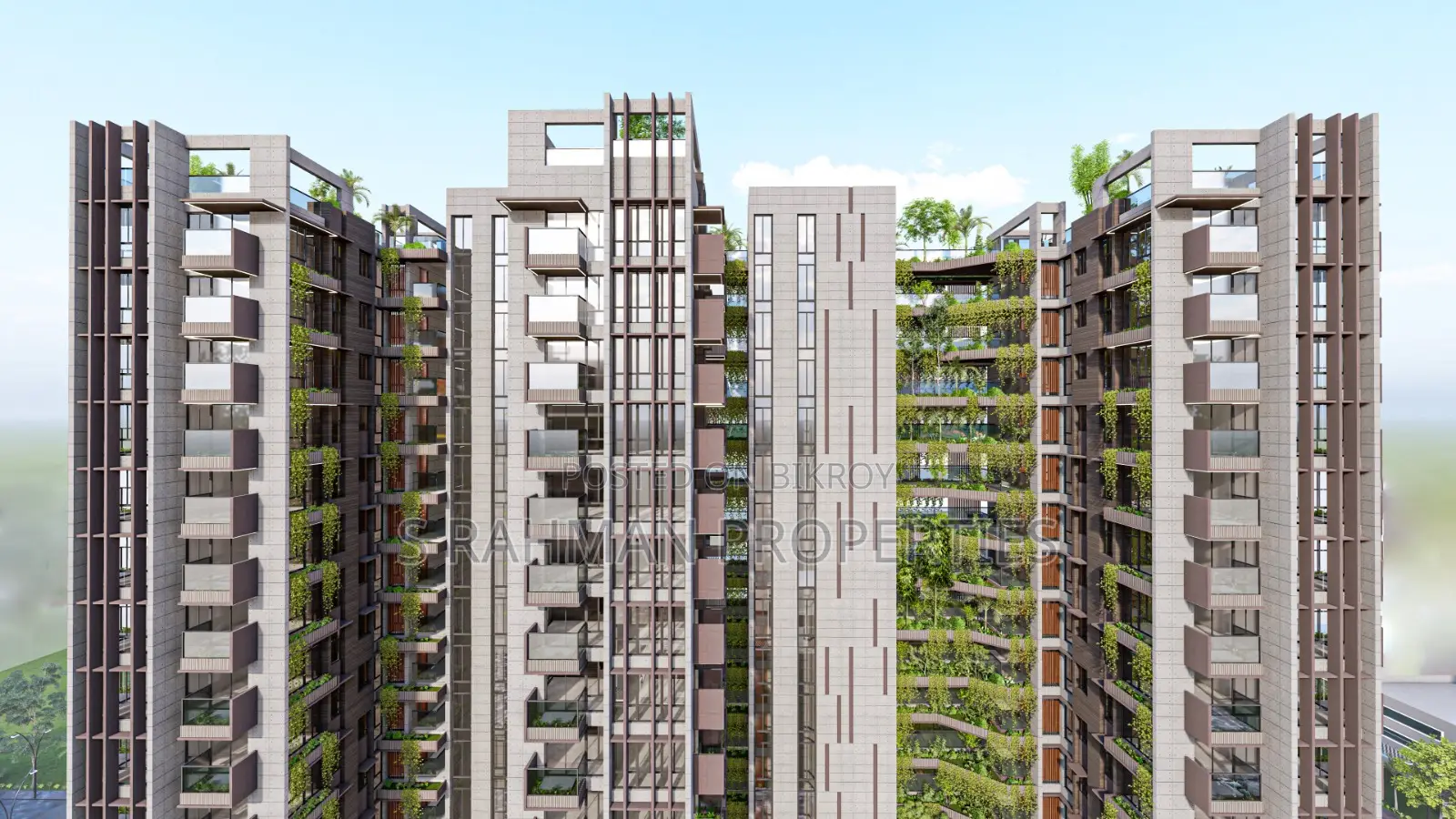 4-Bedroom Apartment in S Rahman Properties, Bashundhara City for Sale