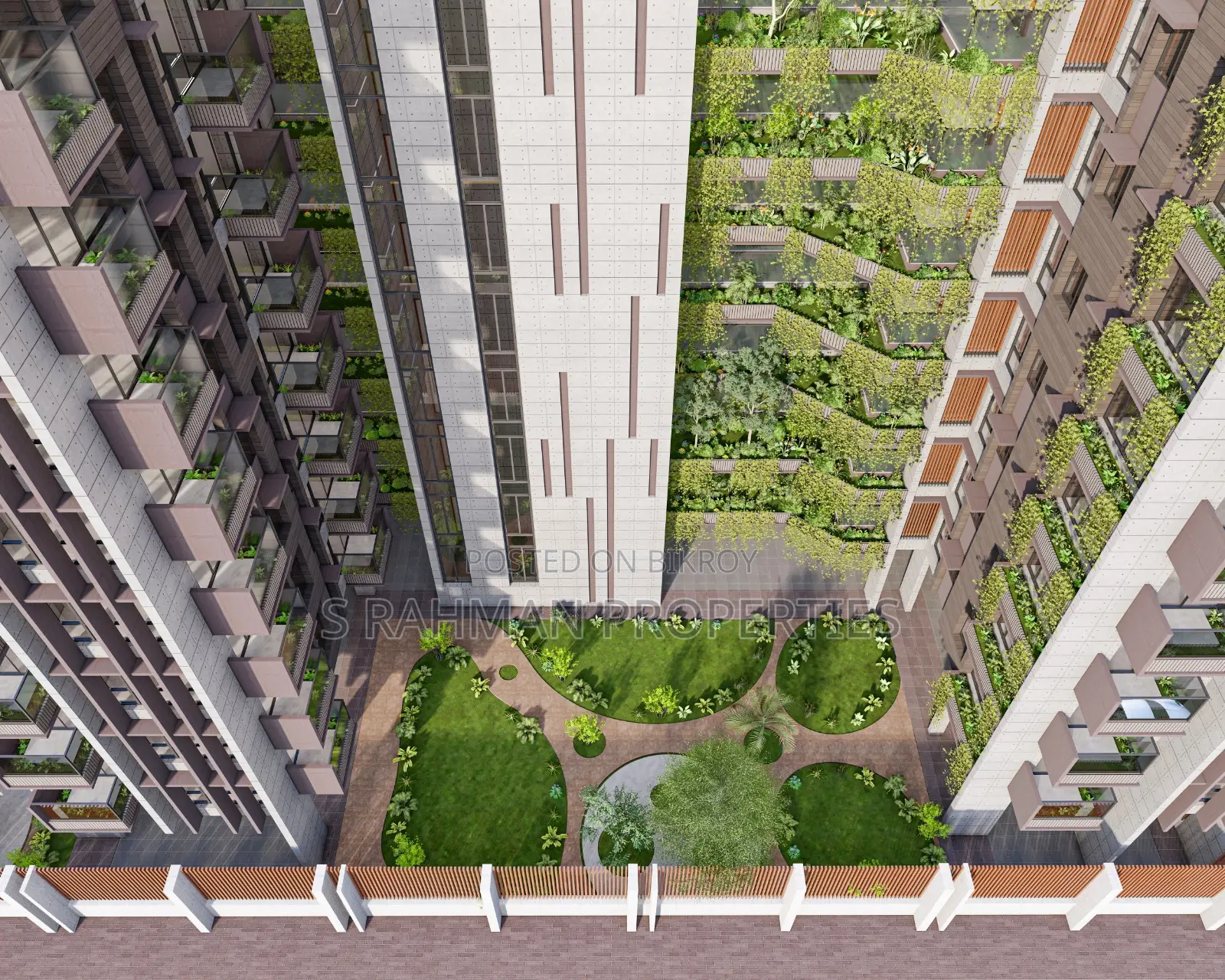 4-Bedroom Apartment in S Rahman Properties, Bashundhara City for Sale