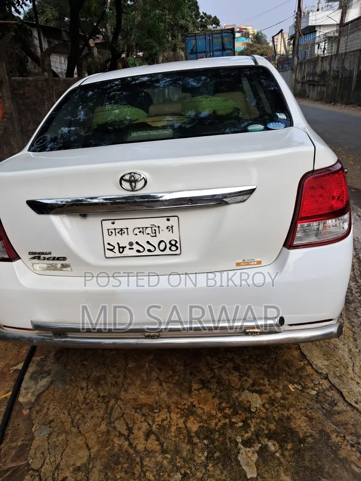 Toyota Axio ২০১৩ হোয়াইট