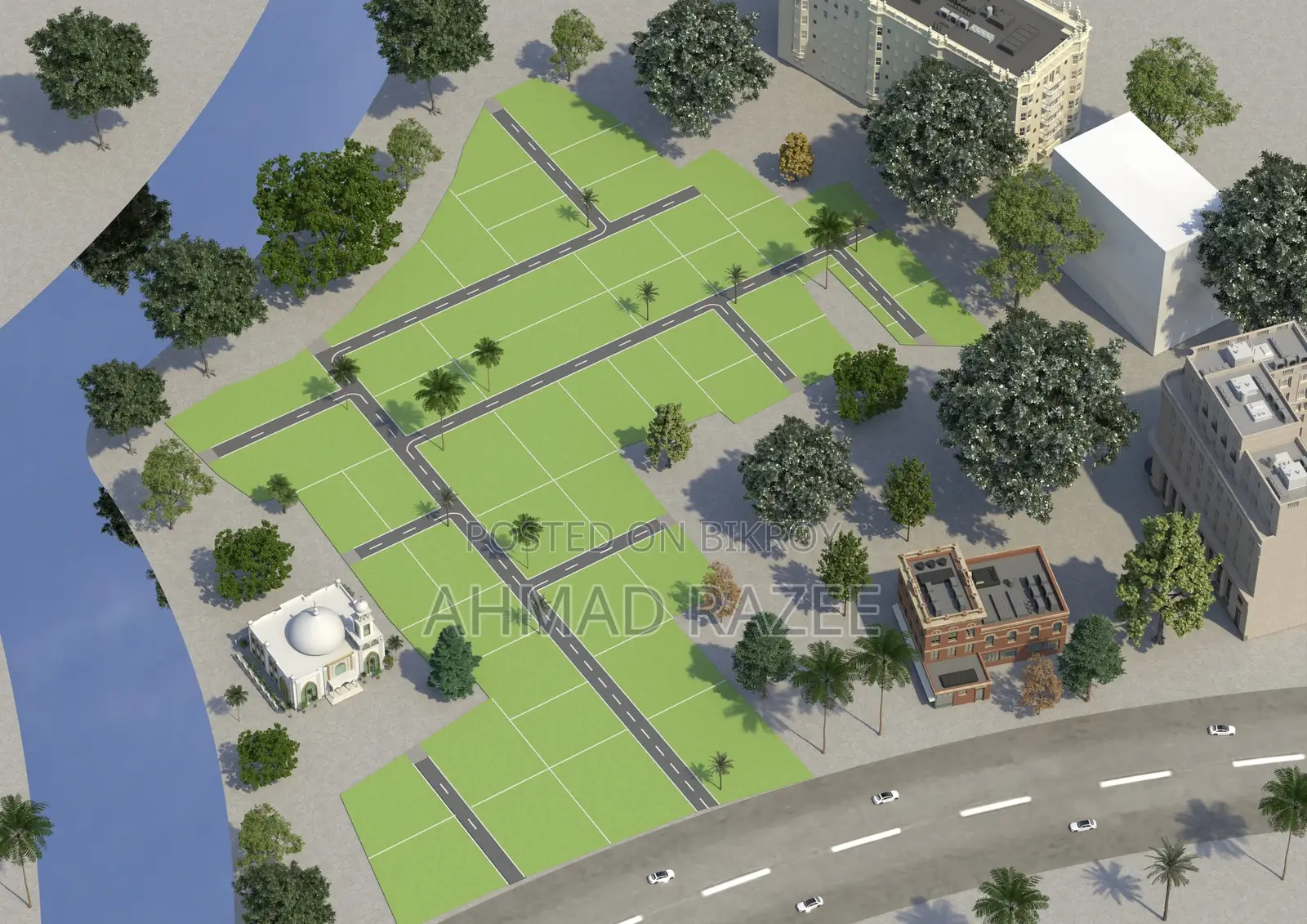 Plots for sale near Sunamganj Medical College, Madanpur.
