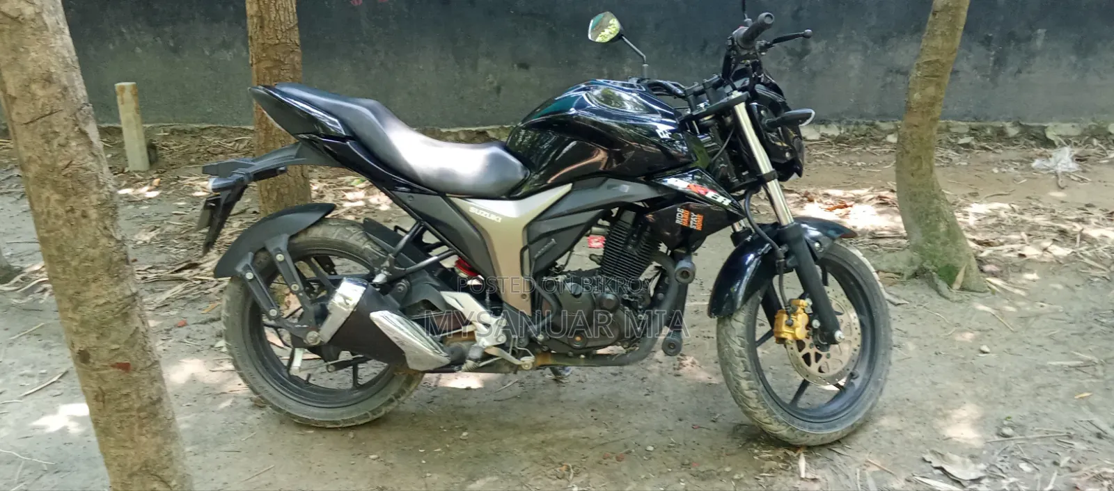 Suzuki Gixxer Monotone 2024 Black