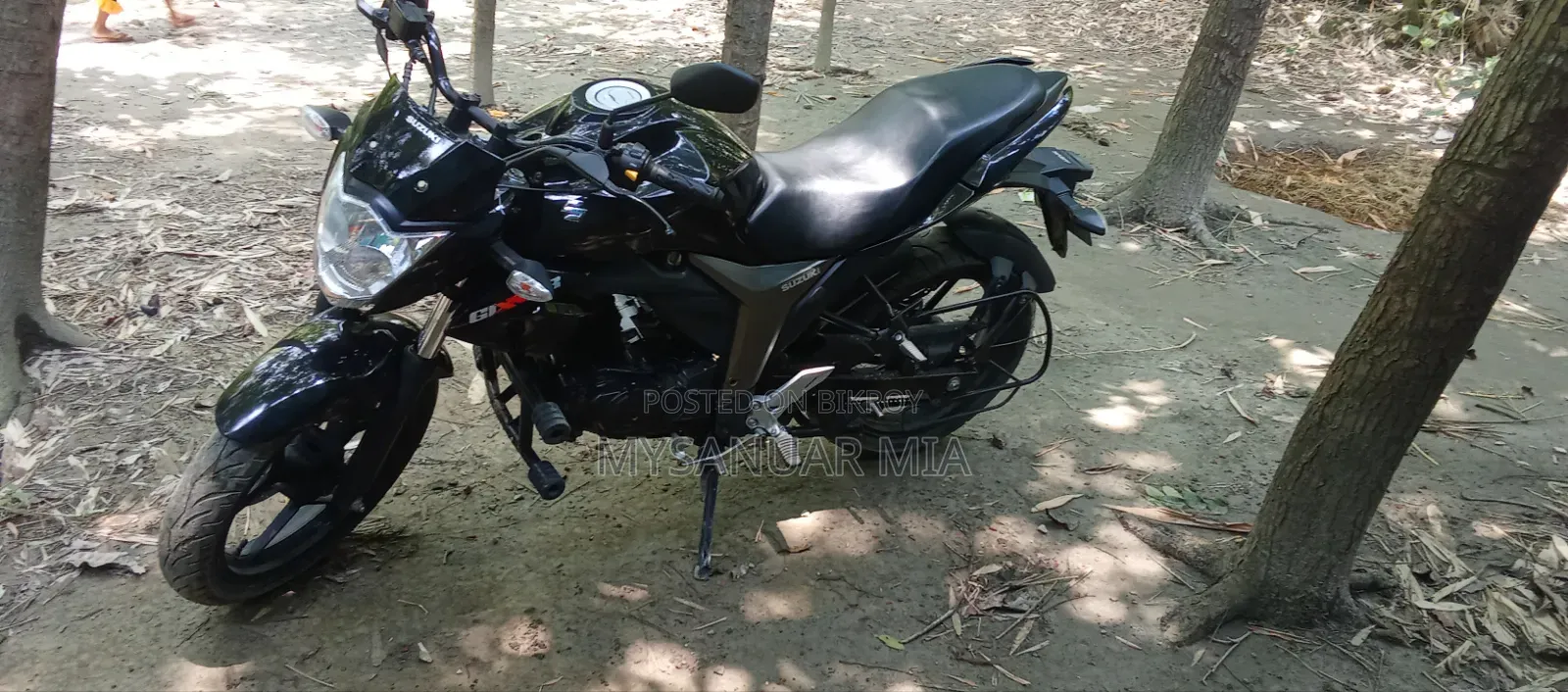 Suzuki Gixxer Monotone 2024 Black