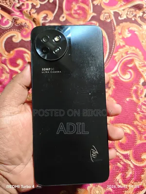 Itel S23 128 GB Black