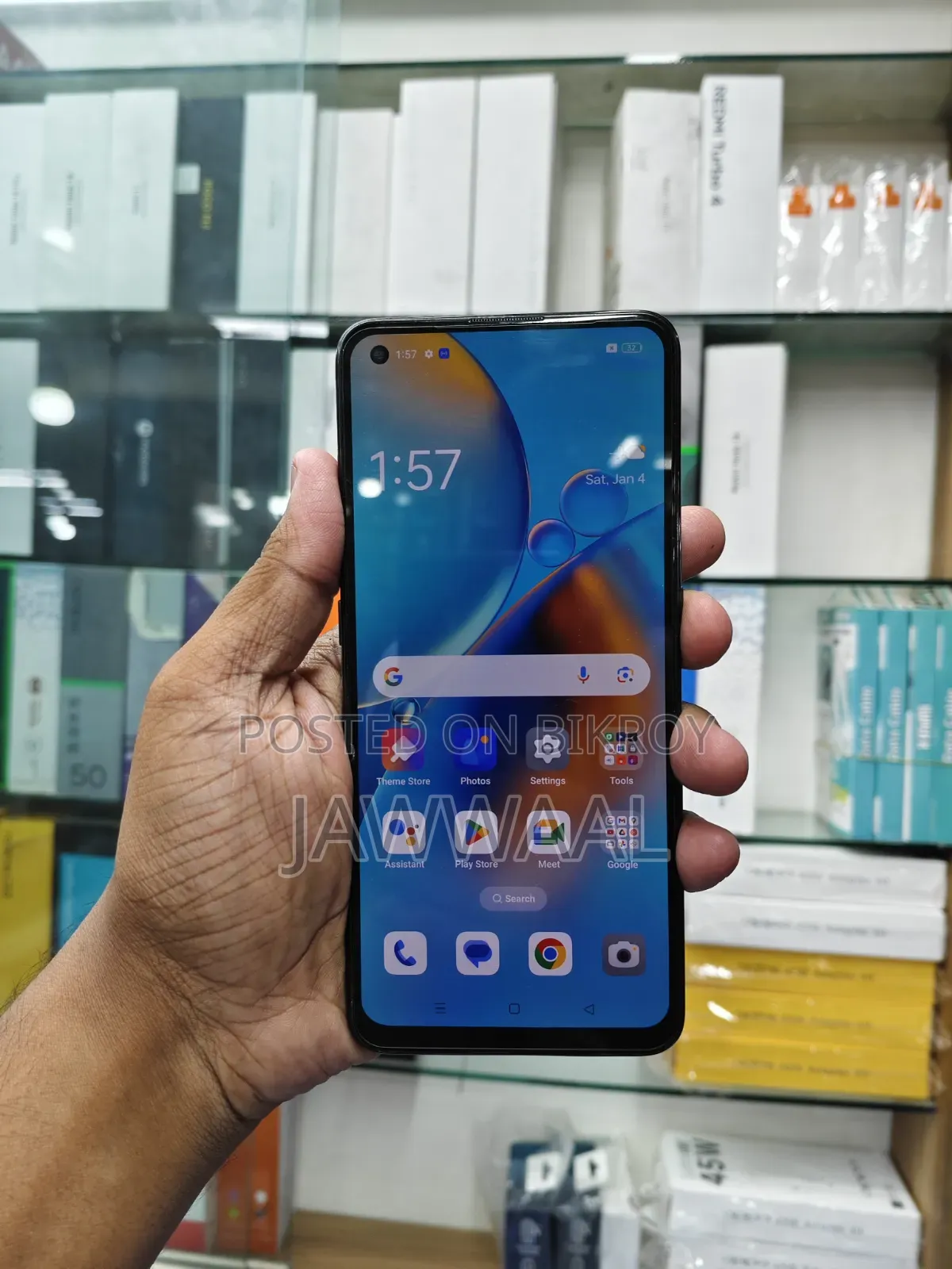 Oppo F19S 128 GB Blue