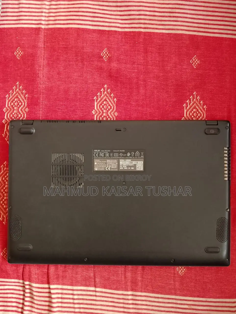 Laptop Asus VivoBook X540SA 8GB Intel Core I5 HDD+SSD 1.5T