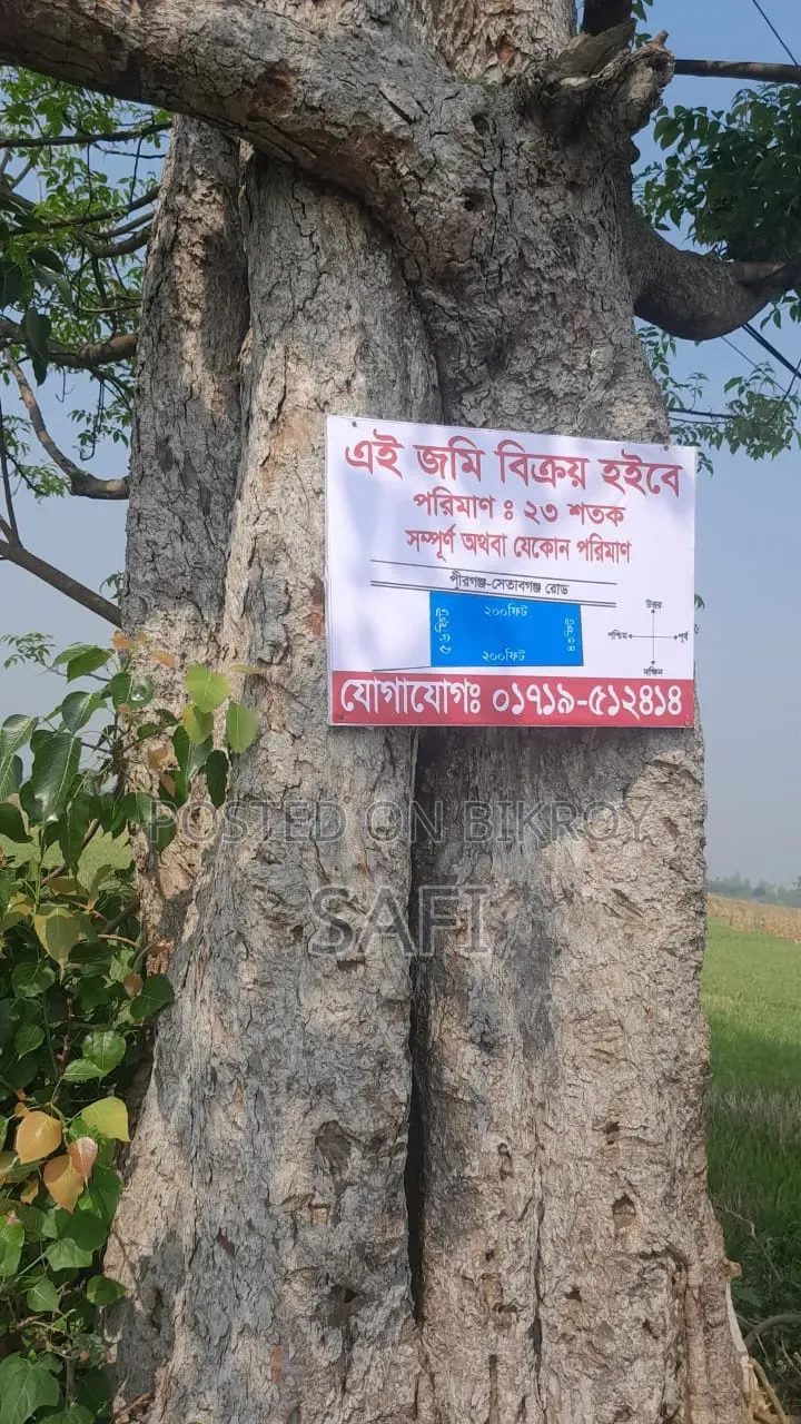 Note: This land is located in Krishnapur Mouza of Bochaganj Upazila (Dinajpur).