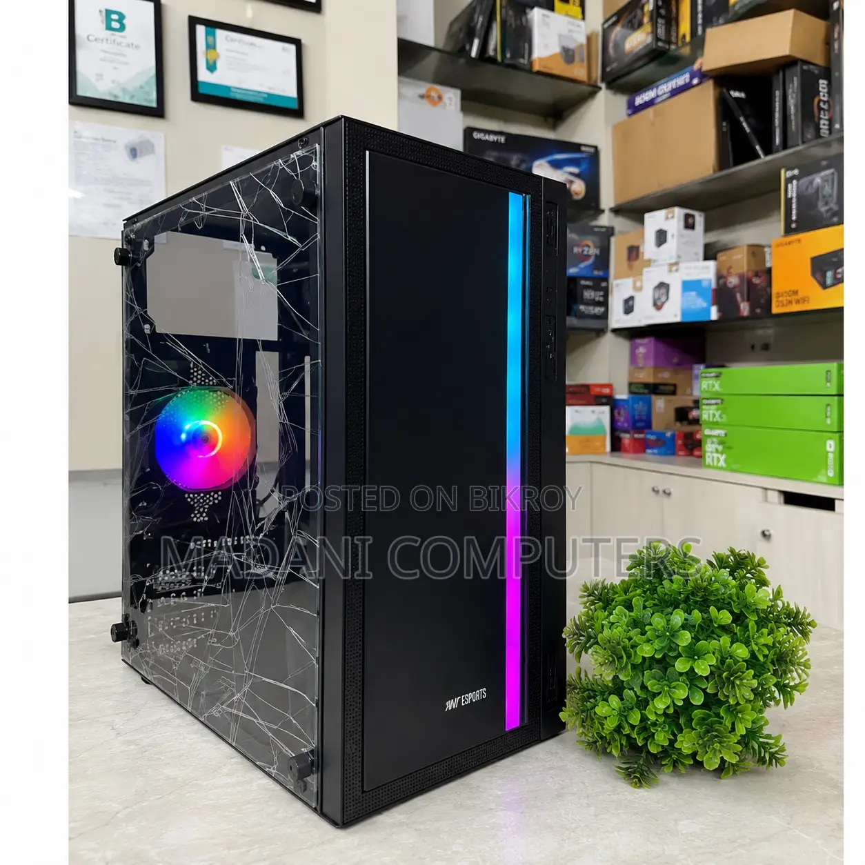 New Desktop Computer 8GB Intel Core I5 SSD 128GB