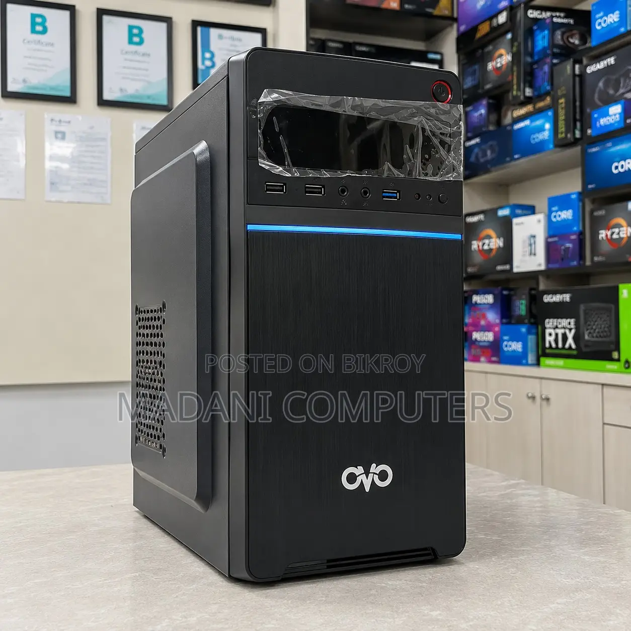 New Desktop Computer 8GB Intel Core I5 SSD 128GB