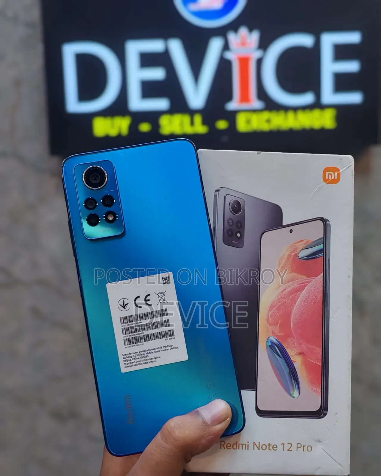 Xiaomi Redmi Note 12 Pro 4G 256 GB Red