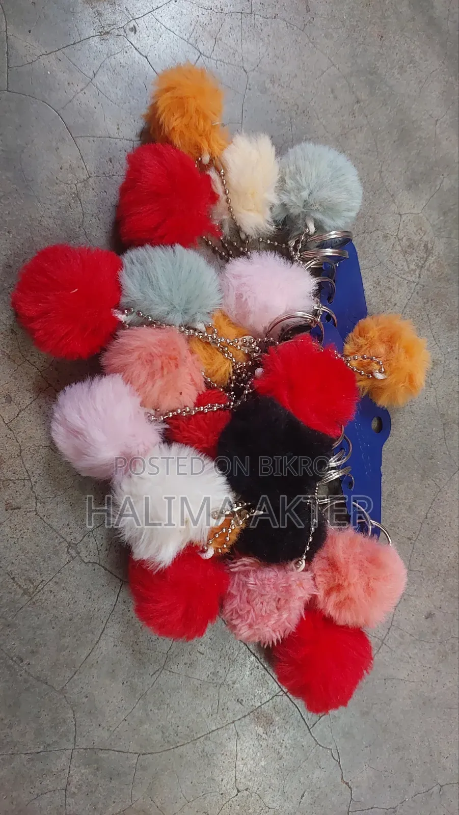 Key Ring(চাবি রিং) + Hair Scrunchies(চুলের ব্যান্ড)
