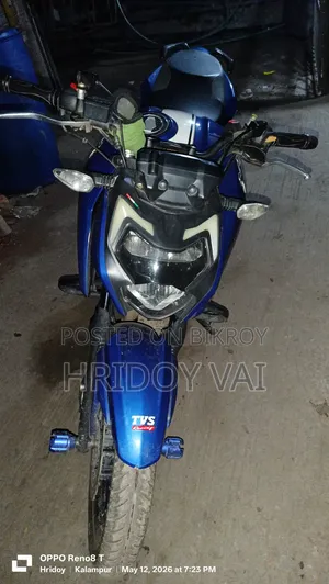 TVS Apache 160 4V 2021 Blue