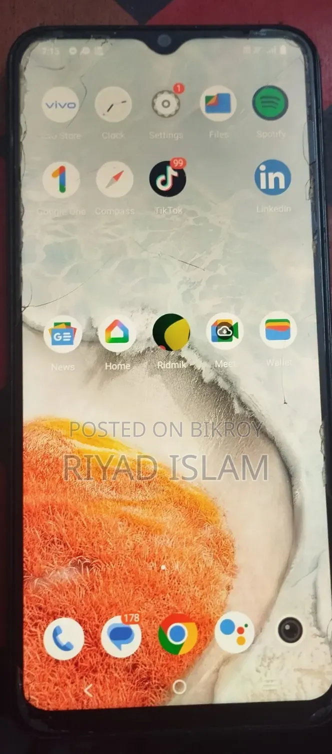 Vivo Y16 64 GB Black