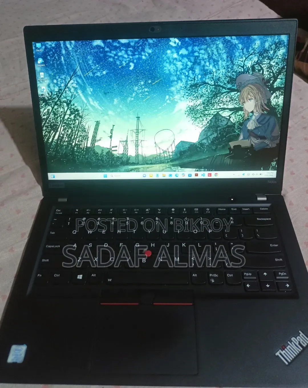 Laptop Lenovo ThinkPad T490s 32GB Intel Core i7 SSD 256GB