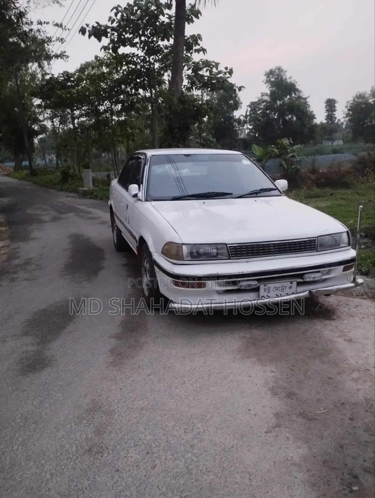 Toyota Corolla Sedan 1990 White