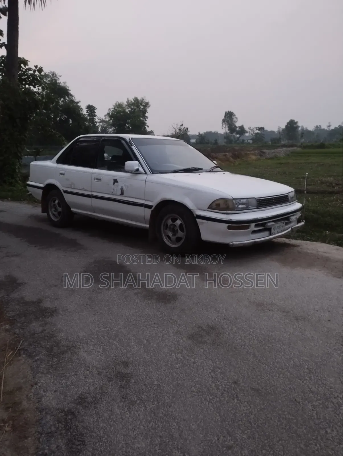 Toyota Corolla Sedan 1990 White