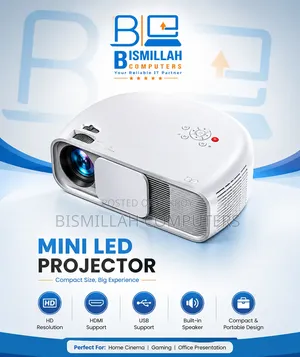 Cheerlux Cl760 3200 Lumens Projector With Built-in Tv Card