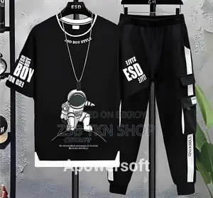 Half Sleeve T-Shirt & Trouser Set