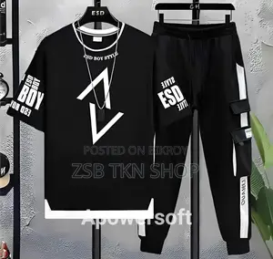 Half Sleeve T-Shirt & Trouser Set