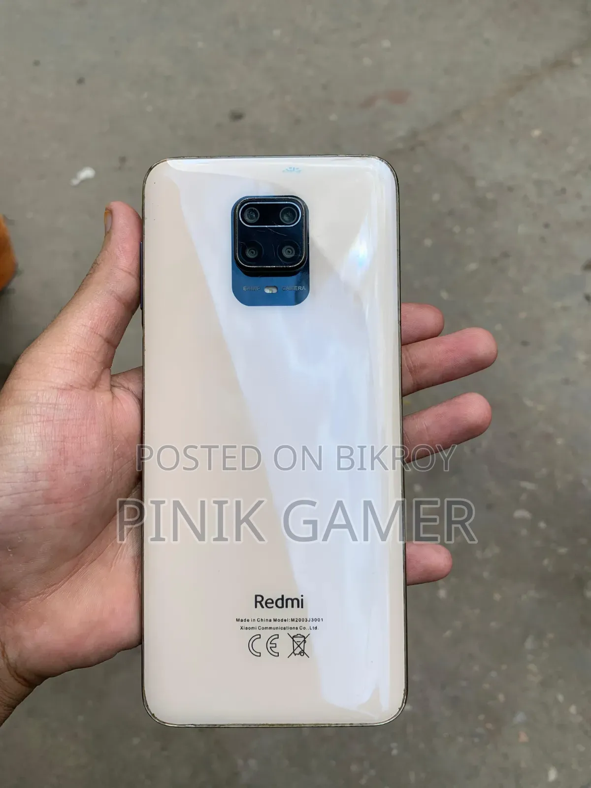 Xiaomi Redmi Note 9 Pro Max 128 GB White
