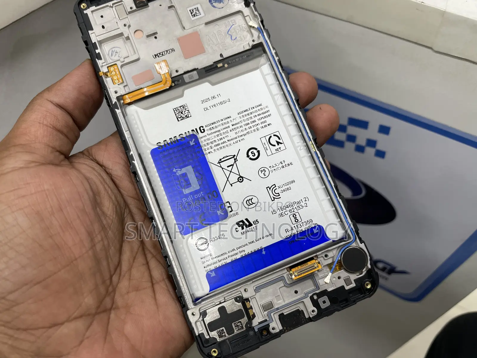 Samsung Galaxy A16 অরিজিনাল সেট খোলা ডিসপ্লে