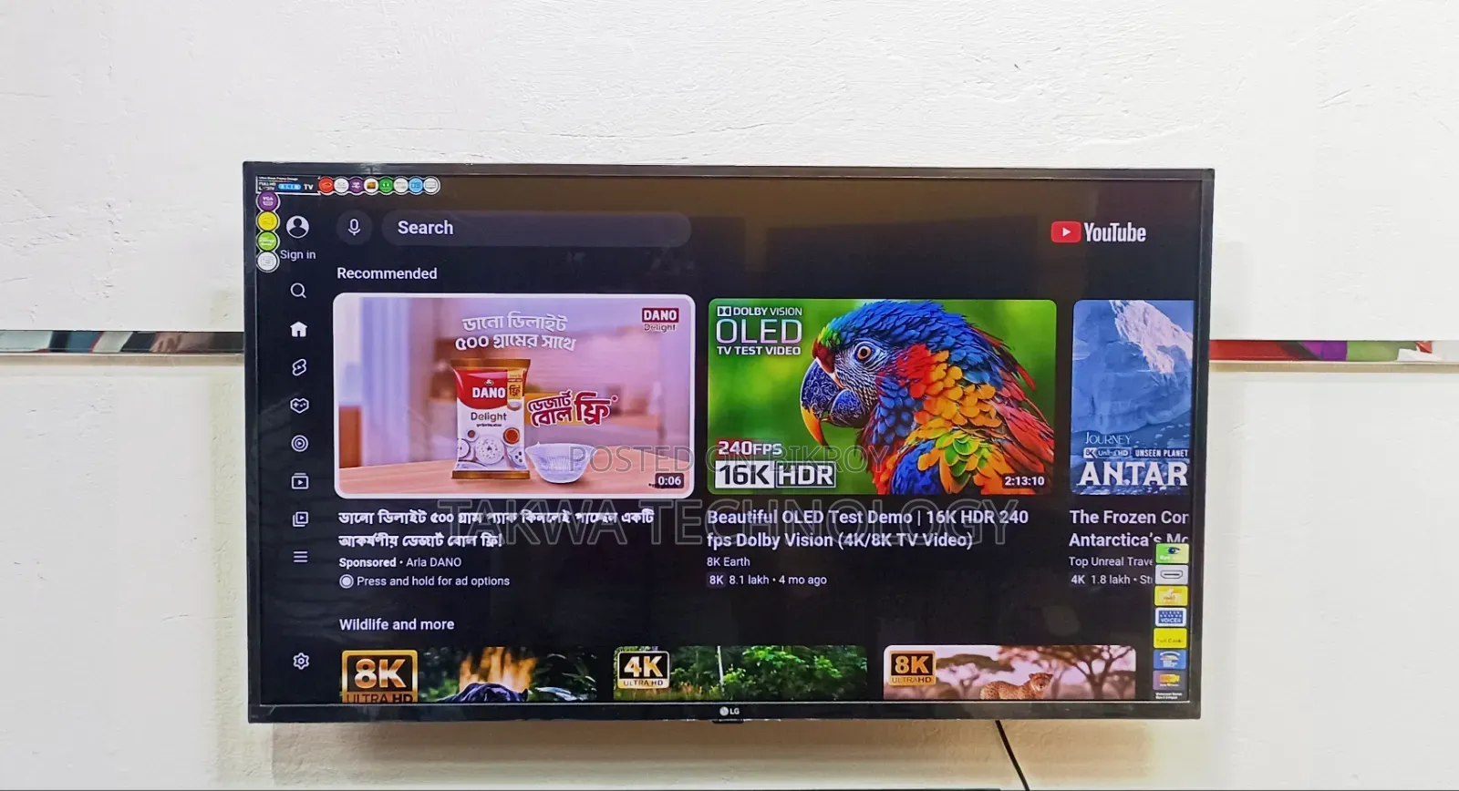 Lg-43" Inche Smart Magic Voice Control Tv
