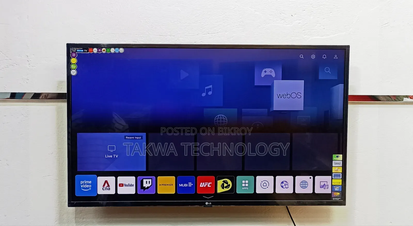 Lg-43" Inche Smart Magic Voice Control Tv