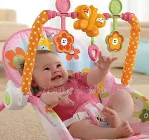 Baby Rocker With Musical Toy Bar Vibrations