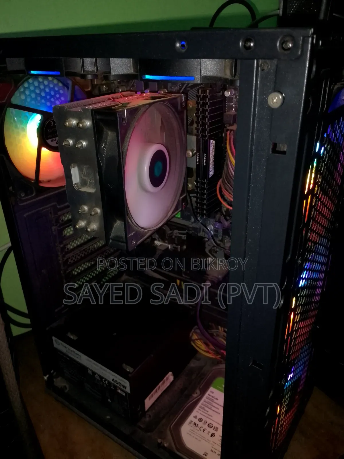Desktop Computer 32GB AMD Ryzen 5 HDD+SSD 2T
