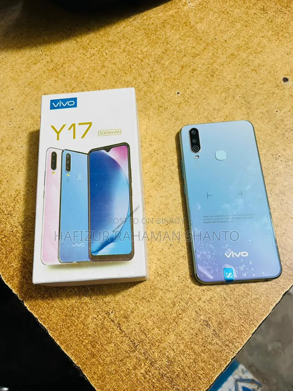 New Vivo Y17 256 GB Blue