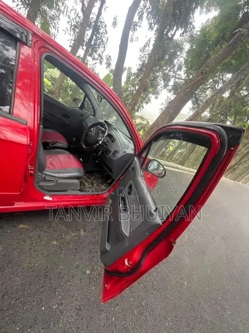Chevrolet Spark 2008 Red