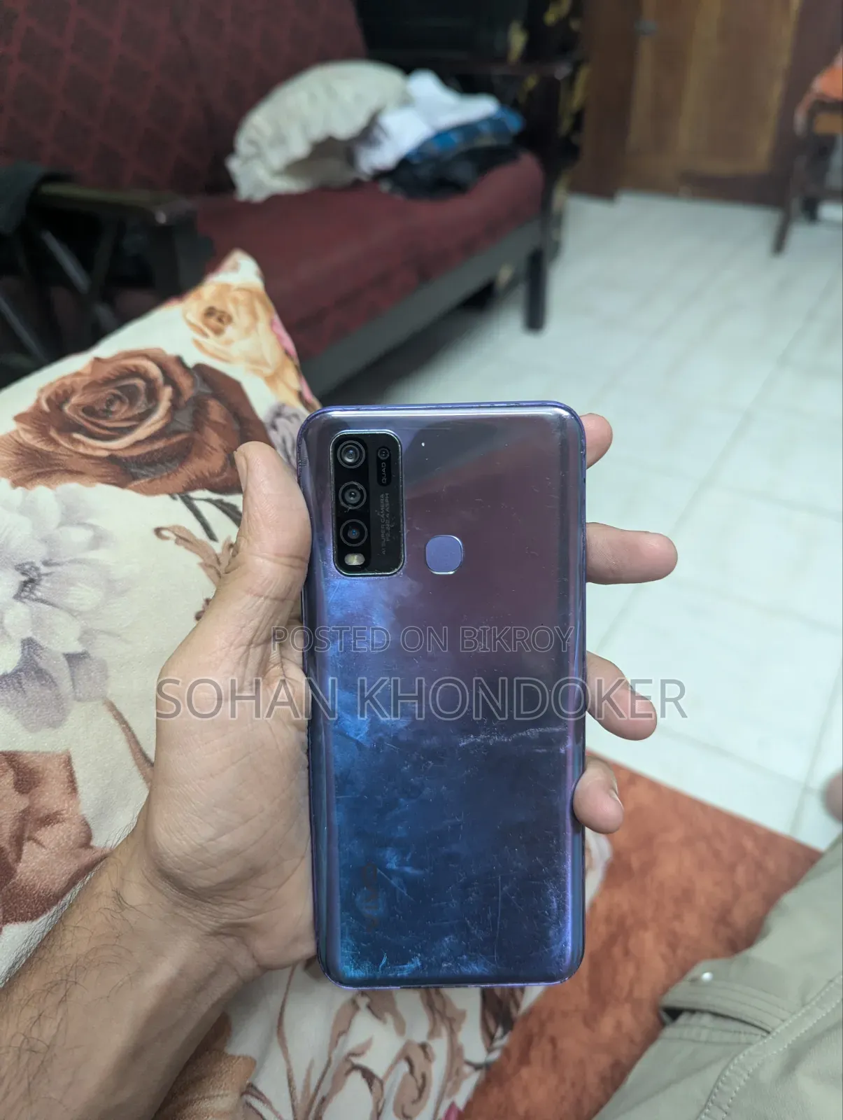 Vivo Y50 128 GB Blue