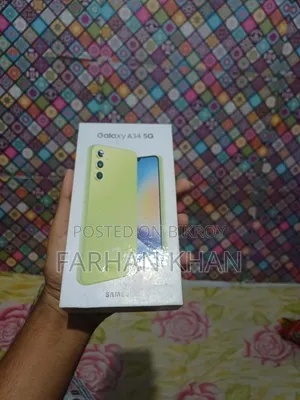 স্যামসাং গ্যালাক্সি এ৩৪ ৫জি ১২৮ জিবি ব্লু