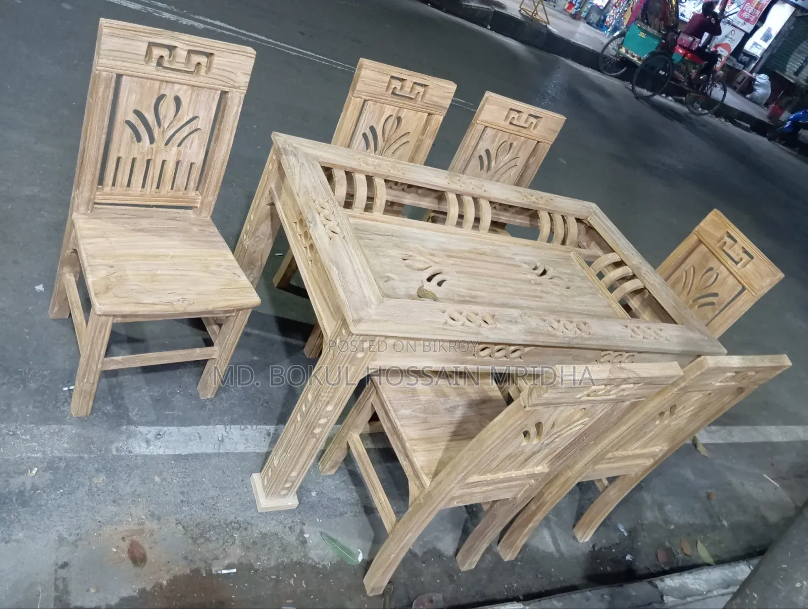 6 Chair Fining Set