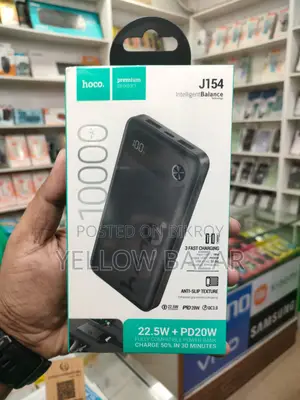 Hoco J154 Victorious 22.5w+Pd20w 10000mah Slim Power Bank