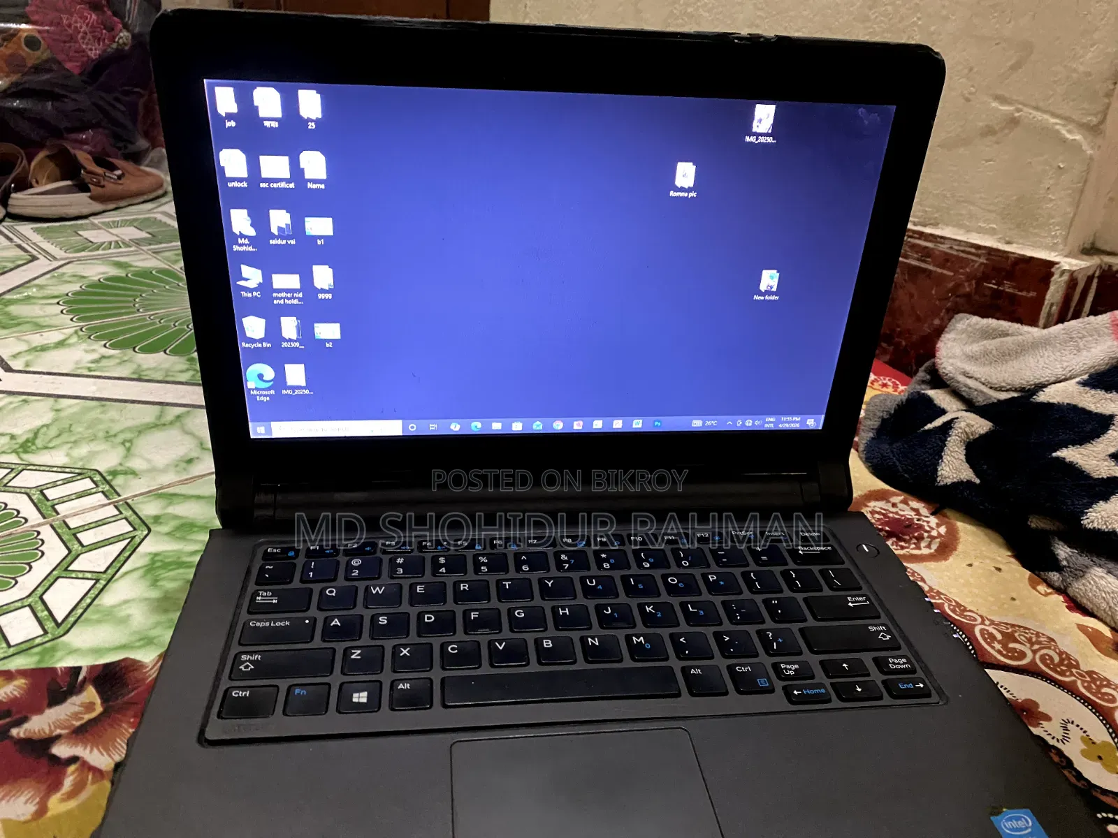 Laptop Dell Inspiron 15 3000 4GB Intel Core I3 SSD 512GB