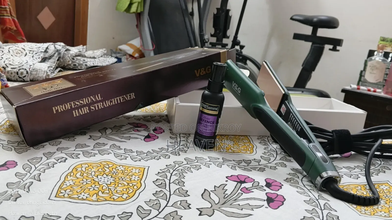 V&G V27 Professional Hair Iron