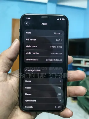 Apple iPhone 11 Pro 64 GB Black